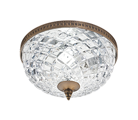 a flush mount ceiling fixture