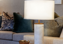 luxury marble table lamp